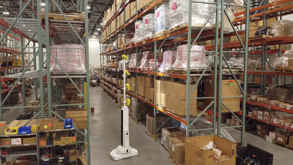 Supply & Demand Chain Executive: Autonomous Inventory Scanning Robot for Warehouses, Distribution Centers and Manufacturers